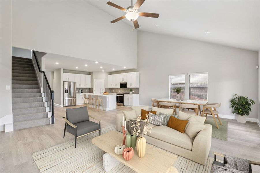 Photo is not of the actual home, but is an inspirational photo of builder’s model home and may depict options, furnishings, and/or decorator features that are not included.