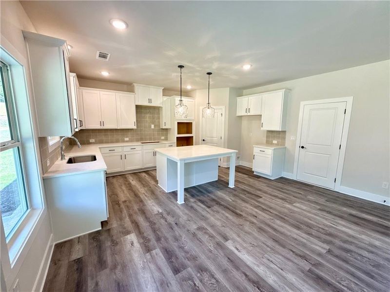Furnished interior view inside a new home in , Hoschton (Image 9).