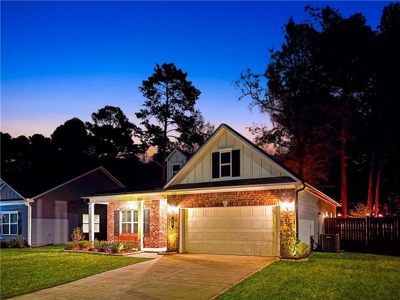 Front exterior of a new home in , Rome, GA, highlighting curb appeal (Image 6). Front exterior of a new home in , Rome, GA, highlighting curb appeal (Image 6).