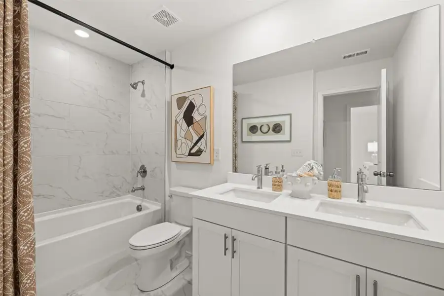 Furnished interior view inside a new home in Wellington Estates, Madison (Image 32). Furnished interior view inside a new home in Wellington Estates, Madison (Image 32).