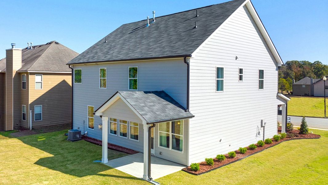 Representative exterior details of a home built from the Fleetwood by D.R. Horton in Wildwood, Covington (Image 3). Representative exterior details of a home built from the Fleetwood by D.R. Horton in Wildwood, Covington (Image 3).