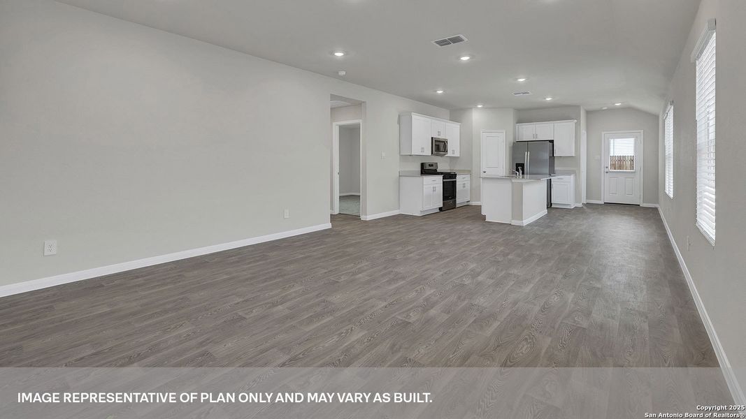 Spacious, unfurnished interior of a new home in Whisper South, San Marcos (Image 20).