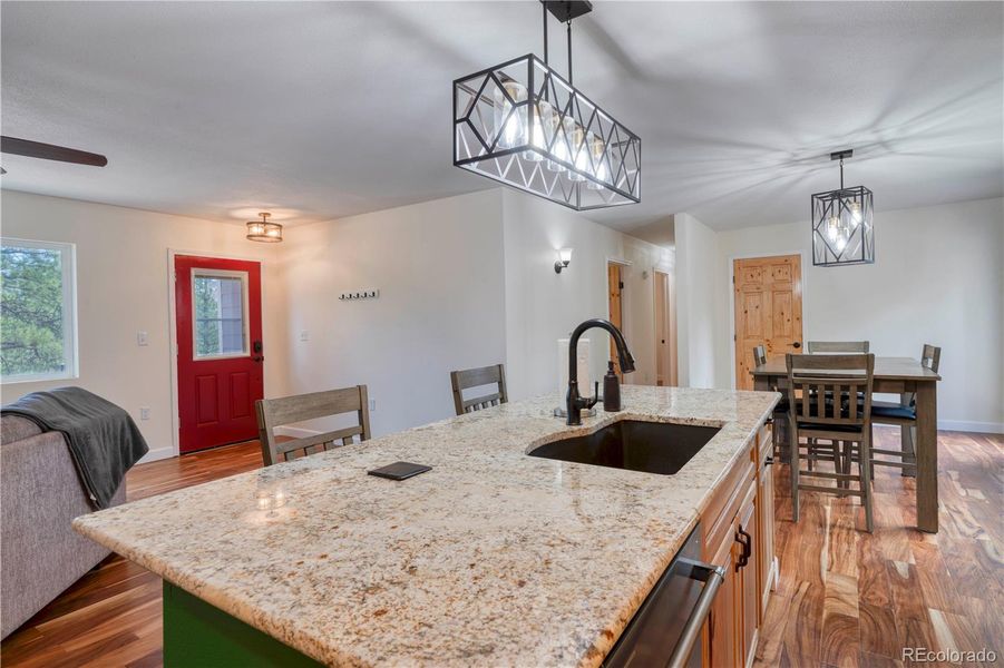 Furnished interior view inside a new home in , Westcliffe (Image 9).