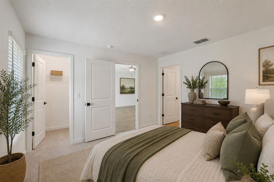 Furnished interior view inside a new home in Spring Hill, Spring Hill (Image 3). Furnished interior view inside a new home in Spring Hill, Spring Hill (Image 3).