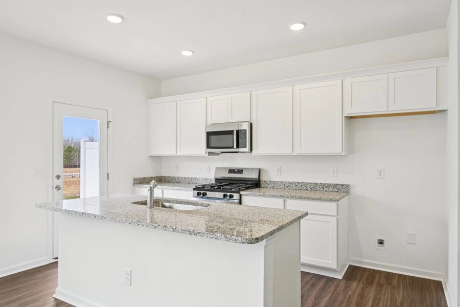 Furnished interior view inside a new home in Towns at The Point, Rolesville (Image 3).