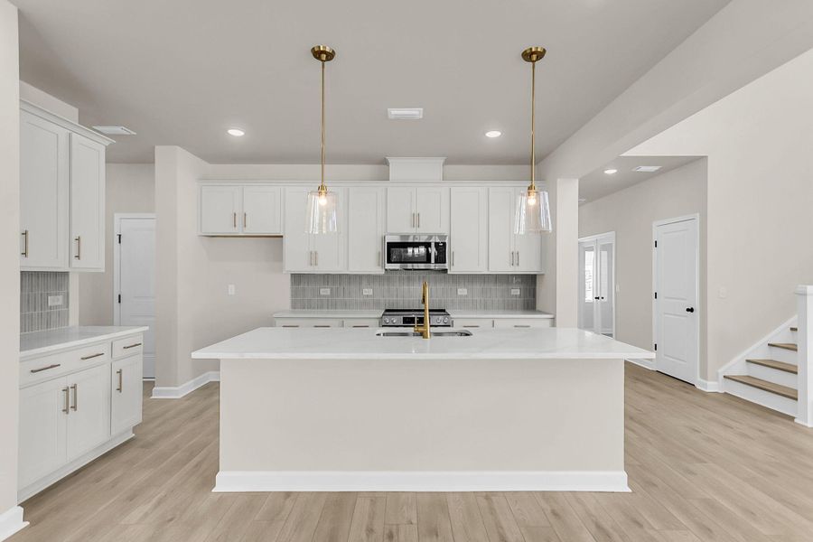 Furnished interior view inside a new home in , Ravenel (Image 8).