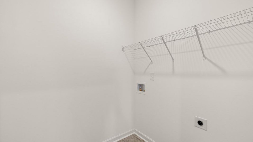 Spacious, unfurnished interior of a new home in The Abbey at Trolley Run Station, Aiken (Image 19). Spacious, unfurnished interior of a new home in The Abbey at Trolley Run Station, Aiken (Image 19).