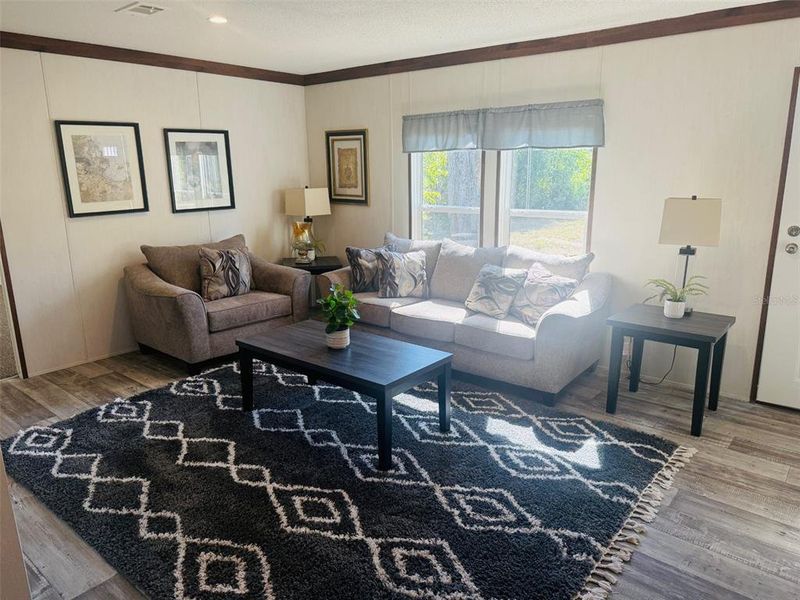 Furnished interior view inside a new home in , Fort White (Image 4).