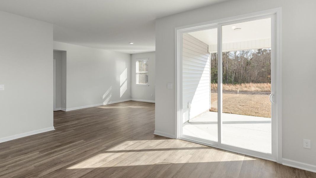 Spacious, unfurnished interior of a new home in Indigo Preserve, Leland (Image 17).