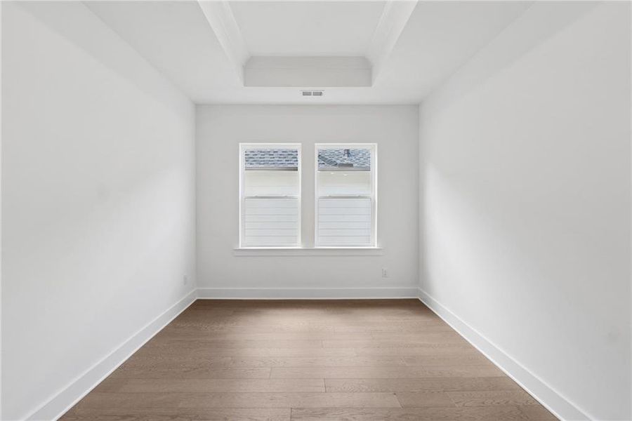 Spacious, unfurnished interior of a new home in Maple Grove at Towne Lake, Woodstock (Image 12). Spacious, unfurnished interior of a new home in Maple Grove at Towne Lake, Woodstock (Image 12).