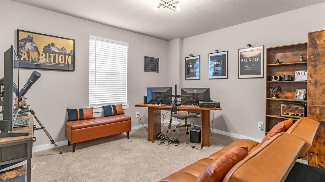 3rd bedroom upstairs, generous size.