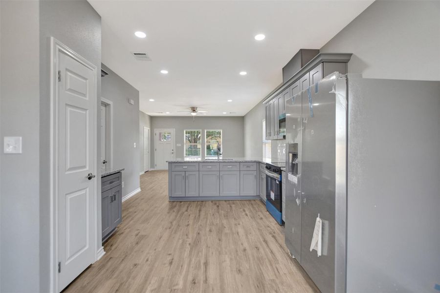 Furnished interior view inside a new home in , Madisonville (Image 6).