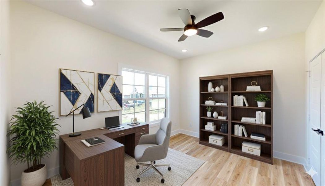 Furnished interior view inside a new home in , Bullard (Image 9).