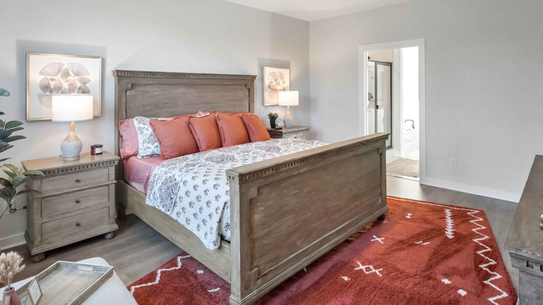 Furnished interior view inside a new home in Nexus South, Gallatin (Image 19).