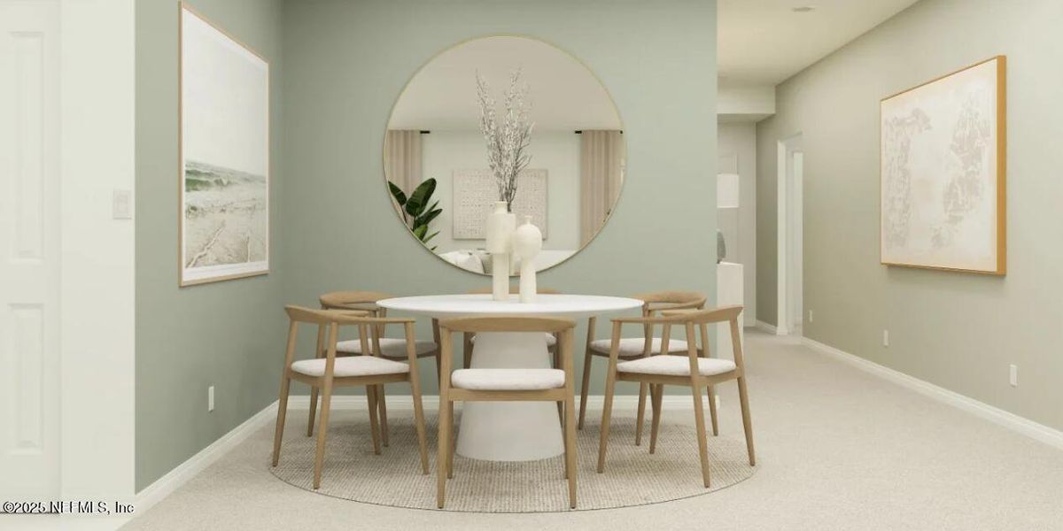 Furnished interior view inside a new home in Resilience at Palm Coast, Palm Coast (Image 14). Furnished interior view inside a new home in Resilience at Palm Coast, Palm Coast (Image 14).