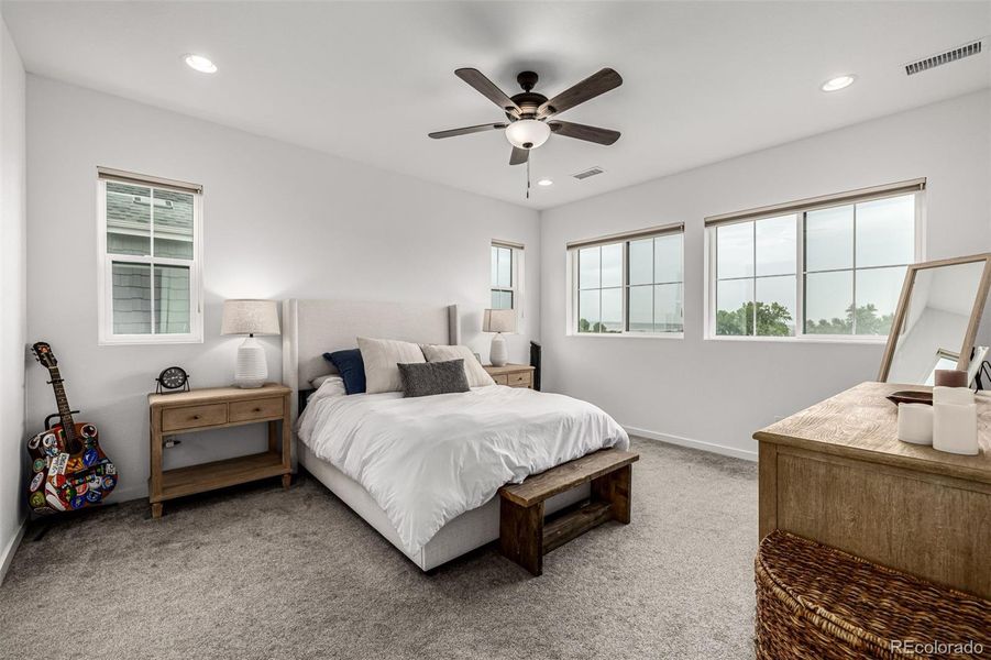 Furnished interior view inside a new home in , Littleton (Image 7). Furnished interior view inside a new home in , Littleton (Image 7).