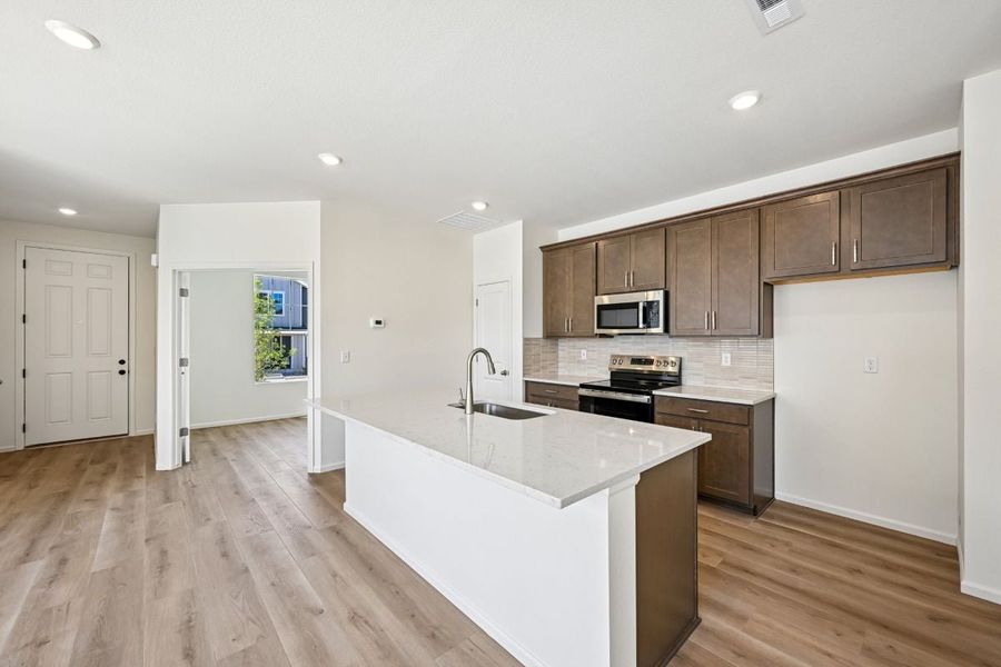 Furnished interior view inside a new home in Farmlore Villas, Brighton (Image 7).