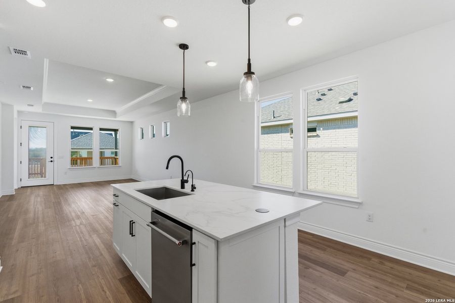 Furnished interior view inside a new home in Del Webb New Braunfels at Veramendi, New Braunfels (Image 7). Furnished interior view inside a new home in Del Webb New Braunfels at Veramendi, New Braunfels (Image 7).