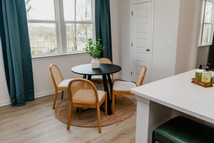 Representative furnished interior of a home built from the Graham by Piedmont Residential in Hampton Ridge, Jefferson (Image 26).