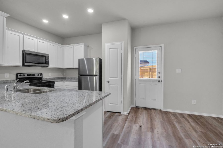 Furnished interior view inside a new home in , San Antonio (Image 3).