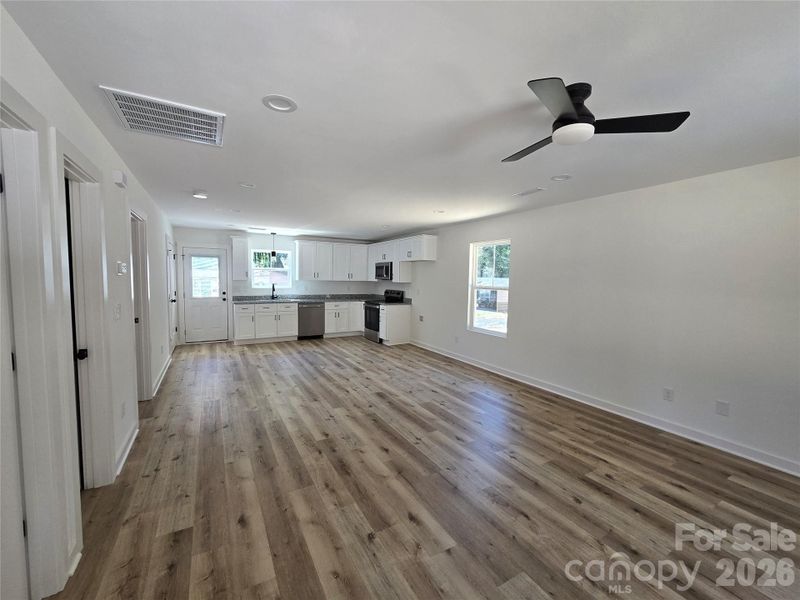 Spacious, unfurnished interior of a new home in , New London (Image 8).