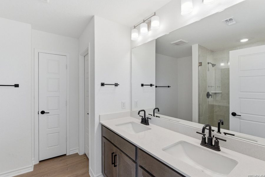 Furnished interior view inside a new home in Nopal Valley, San Antonio (Image 5).