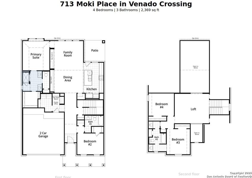 2D floor plan layout of this home in Venado Crossing, Cibolo, TX (Image 4). 2D floor plan layout of this home in Venado Crossing, Cibolo, TX (Image 4).