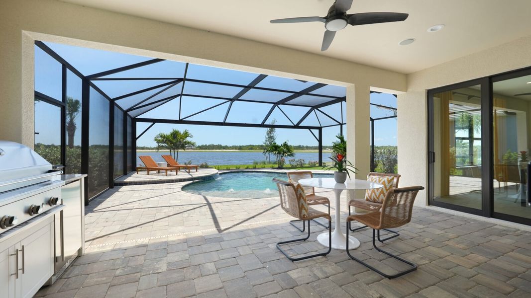 Representative exterior details of a home built from the Artistry by Neal Communities in Grand Park, Sarasota (Image 26).