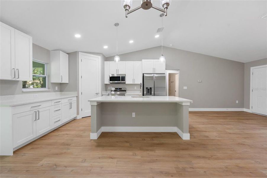 Furnished interior view inside a new home in , Citrus Springs (Image 6).