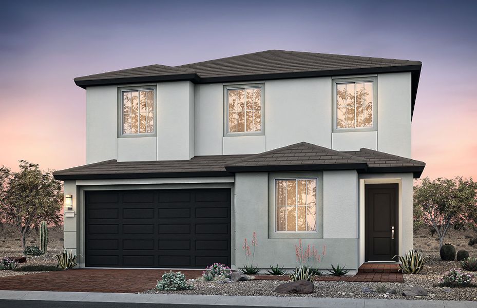 Representative exterior photo of a completed home built from the Waterville by Pulte Homes in Upper Canyon, Phoenix, AZ (Image 2).