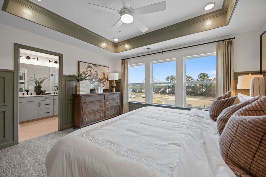 Representative furnished interior of a home built from the The Mitchell Exterior by Davidson Homes LLC in Summers Walk, Davidson (Image 14).