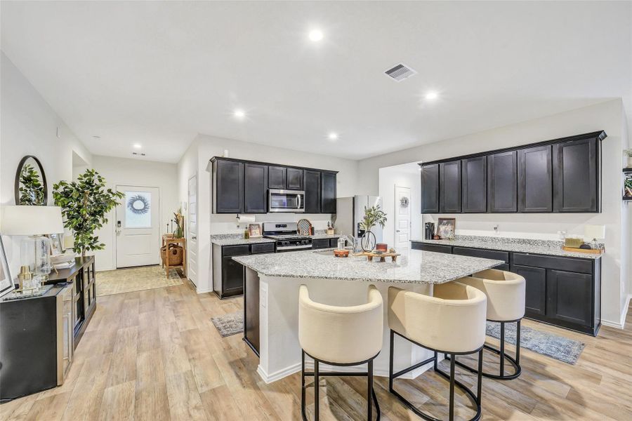 Furnished interior view inside a new home in , Richmond (Image 4).