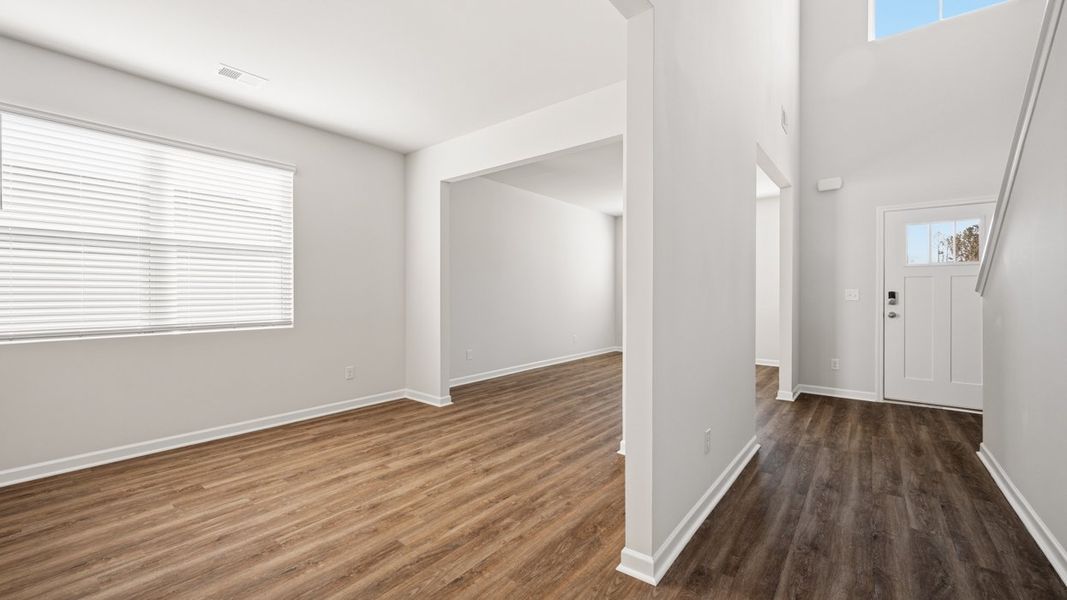 Spacious, unfurnished interior of a new home in Oakchase at Hampton, Hampton (Image 14).