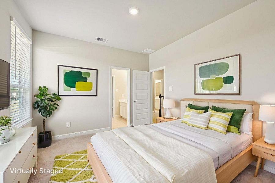 Furnished interior view inside a new home in Kemah Crossing - Luxe Series, Kemah (Image 16).