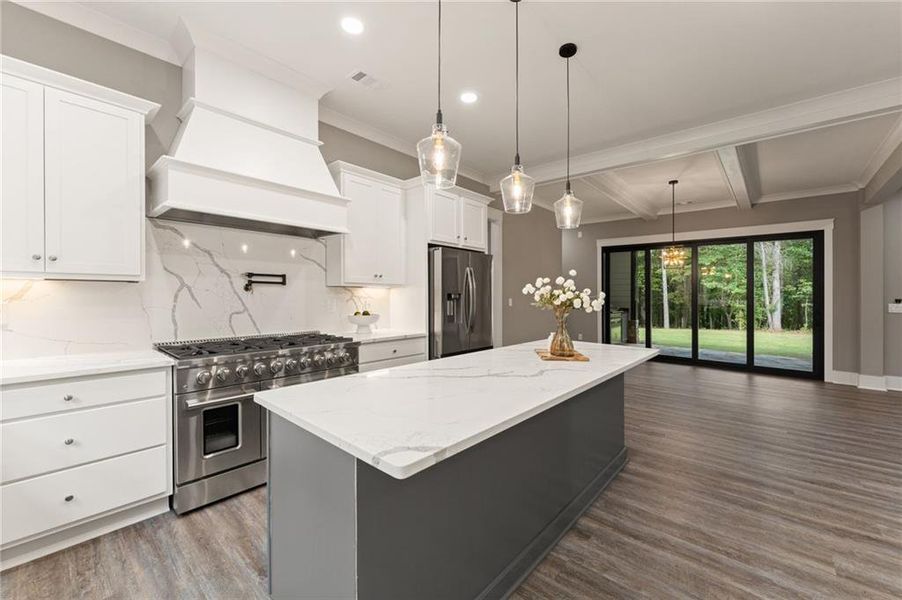 Furnished interior view inside a new home in , Ball Ground (Image 18).