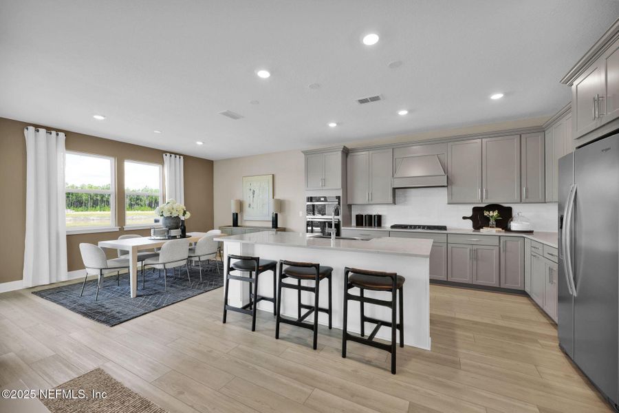 Furnished interior view inside a new home in Hyland Trail, Green Cove Springs (Image 25).
