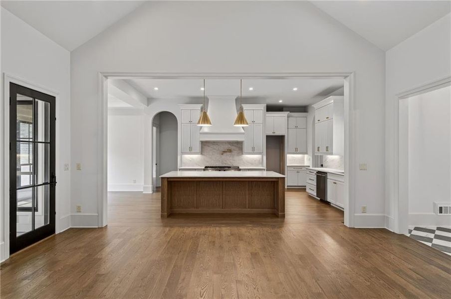 Furnished interior view inside a new home in , Cumming (Image 14).