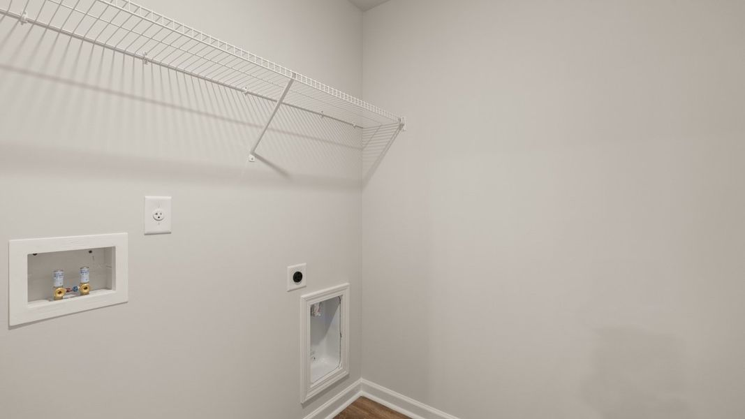 Representative unfurnished interior of a home built from the Galen by D.R. Horton in Fox Crossing, Griffin (Image 32).