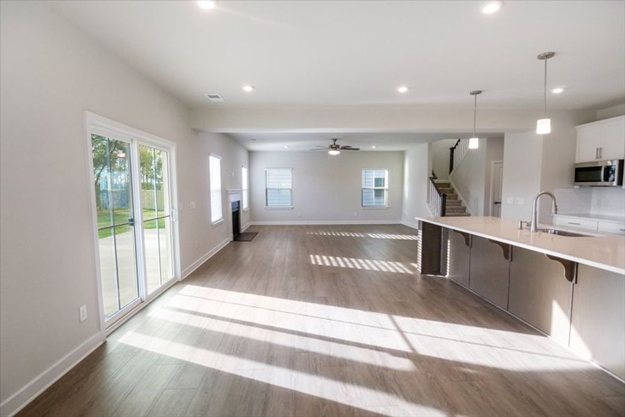 Spacious, unfurnished interior of a new home in Canterbrook Farms 2-Story, Fountain Inn (Image 14).