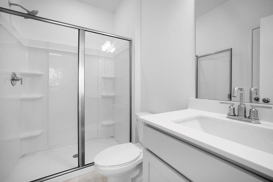 Furnished interior view inside a new home in Bailey Fence, Dacula (Image 12).