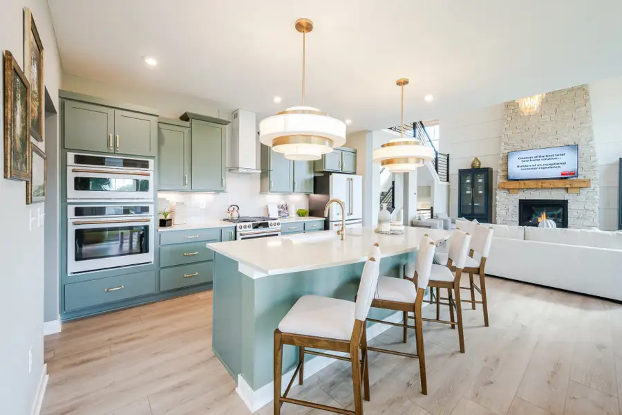 Representative furnished interior of a home built from the Grandin by Fischer Homes in The Dunes at Sandbar, Santa Rosa Beach (Image 17).