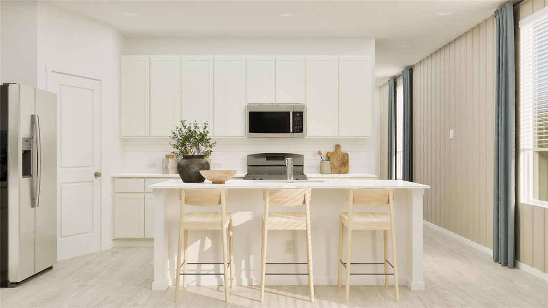 Furnished interior view inside a new home in Esperanza, Richmond (Image 24).