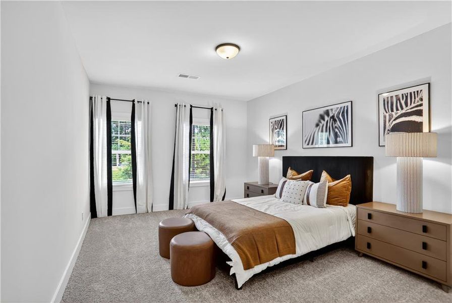 Furnished interior view inside a new home in Governors Parc, Kennesaw (Image 4).
