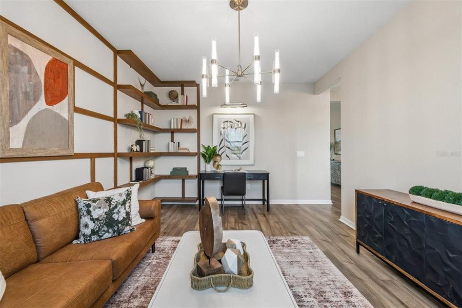 Furnished interior view inside a new home in Coasterra, Palmetto (Image 15).