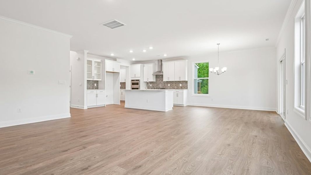 Spacious, unfurnished interior of a new home in Kalas Falls, Wake Forest (Image 15).