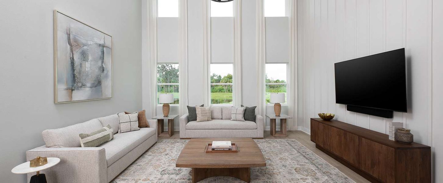 Representative furnished interior of a home built from the Duval by Ashton Woods in Oakfield Trails Traditional, Parrish (Image 6). Representative furnished interior of a home built from the Duval by Ashton Woods in Oakfield Trails Traditional, Parrish (Image 6).