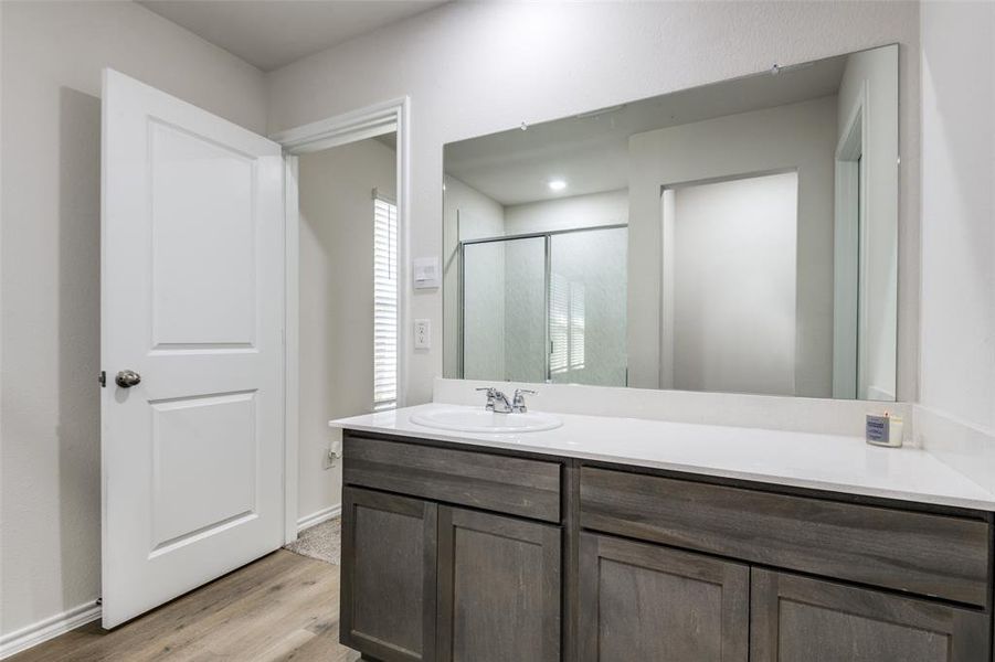 Furnished interior view inside a new home in Wildcat Ranch, Crandall (Image 14).