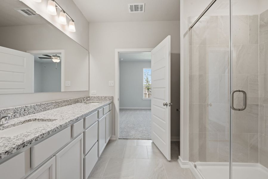 Furnished interior view inside a new home in Heartland at Creek Meadows, College Station (Image 6).
