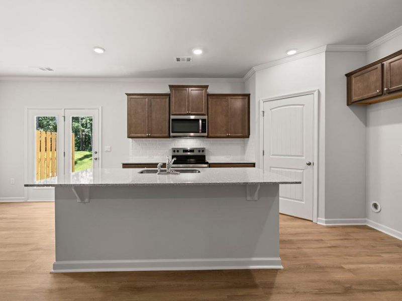 Furnished interior view inside a new home in Falcon Landing Townhomes, Gainesville (Image 13).