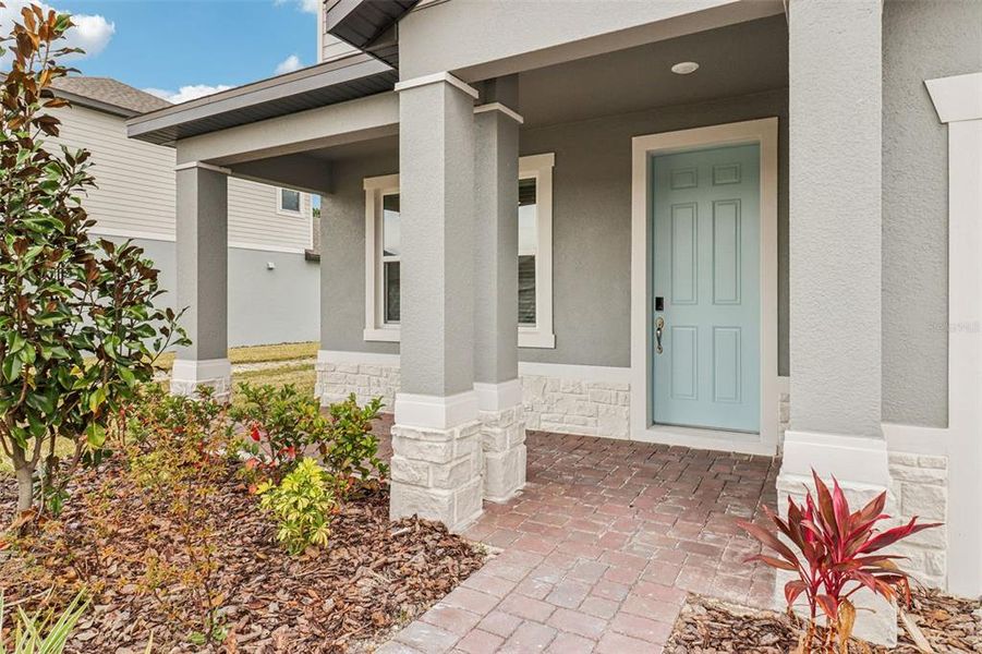 Exterior details and patio area of a home in Legends Preserve - Signature Series, Daytona Beach (Image 25).